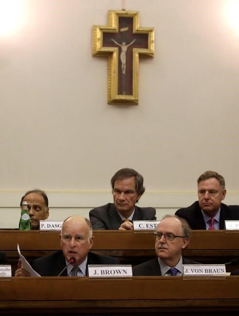 California governor talks climate change at Vatican | iNFOnews.ca