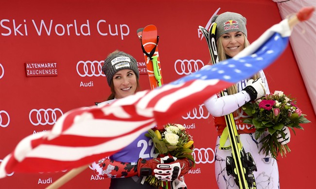 American Vonn wins World Cup downhill to match all-time record of 36 wins | iNFOnews.ca CP35947974