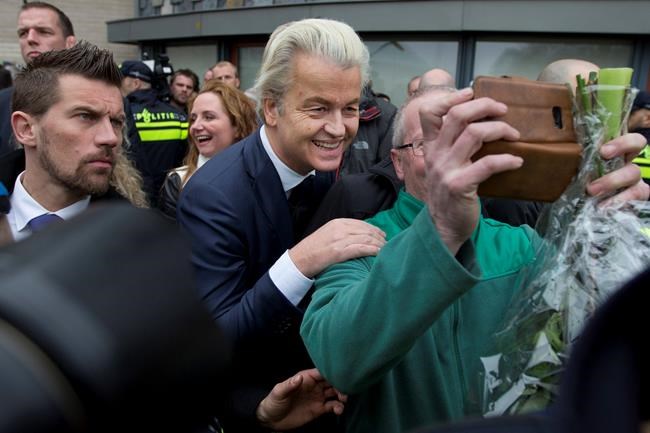 Dutch right-wing populist Wilders returns to campaign trail | iNFOnews.ca CP557187203