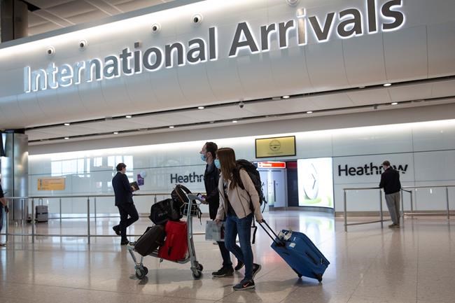 UK scrapping quarantine for many visitors, but not from US | iNFOnews.ca UK scrapping quarantine for many visitors, but not from US | iNFOnews.ca