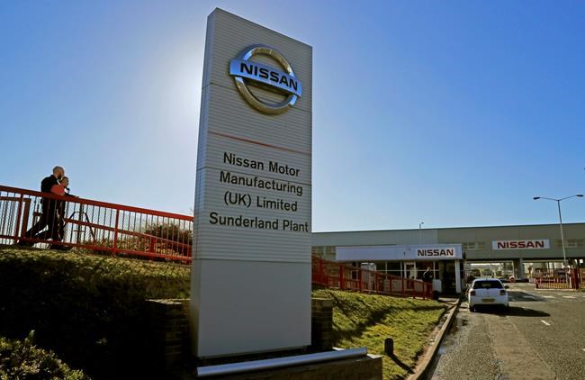 Nissan commits to UK car plant after post-Brexit trade deal | iNFOnews.ca CP804619163