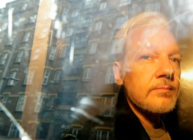 US submits extradition request for WikiLeaks founder Assange | iNFOnews.ca