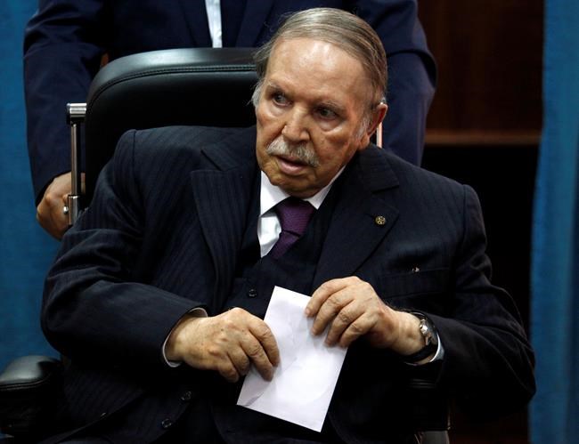 PM: Algerian President Bouteflika, 82, to run for 5th term | iNFOnews.ca