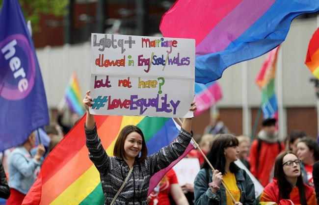 Thousands march in Northern Ireland for same sex marriage | iNFOnews.ca Thousands march in Northern Ireland for same sex marriage | iNFOnews.ca