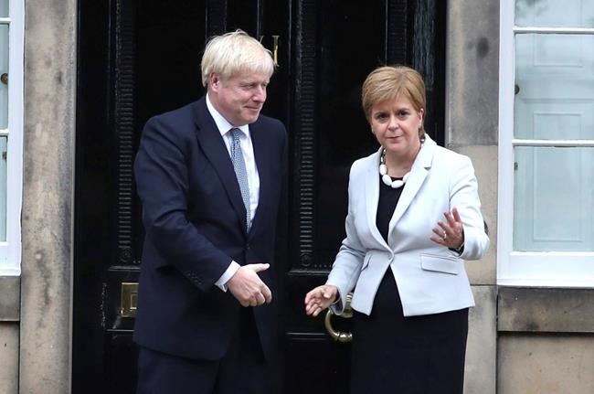 Boris Johnson tries to reassure on Brexit as pound slumps | iNFOnews.ca