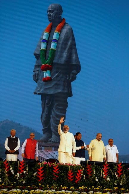 Towering statue of India's independence leader unveiled | iNFOnews.ca