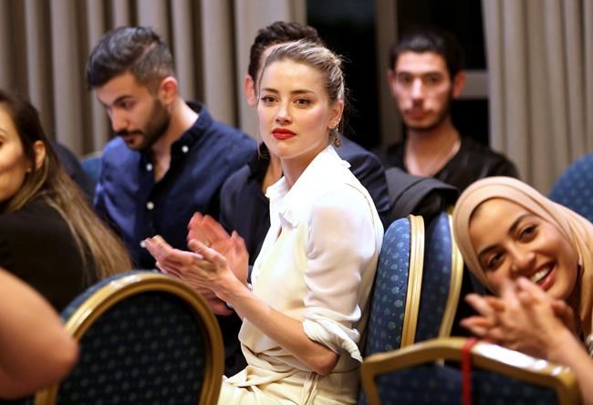Amber Heard says meeting Syria refugees left indelible mark | iNFOnews.ca