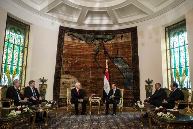 VP Pence says US stands 'shoulder to shoulder' with Egypt | iNFOnews.ca VP Pence says US stands 'shoulder to shoulder' with Egypt | iNFOnews.ca