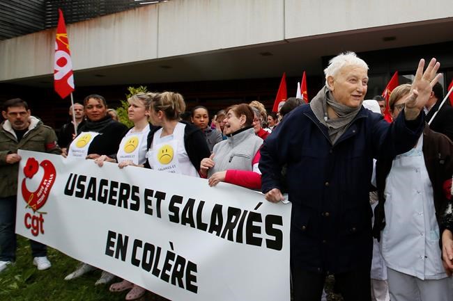 French nursing home workers protest job shortages, cost cuts | iNFOnews.ca