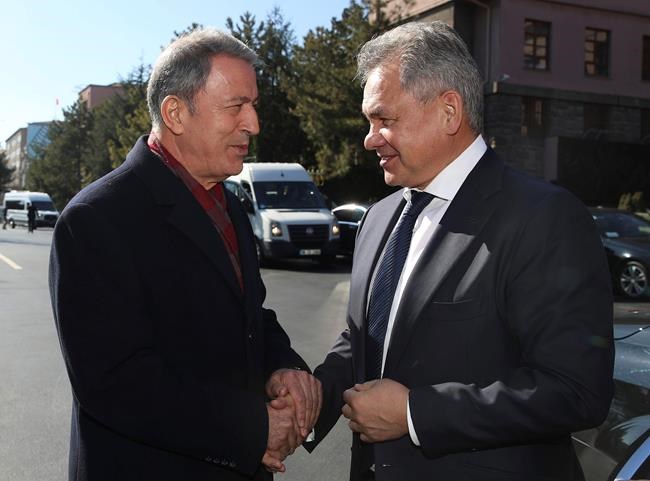 Russian, Turkish defence ministers meet on Syria | iNFOnews.ca Russian, Turkish defence ministers meet on Syria | iNFOnews.ca