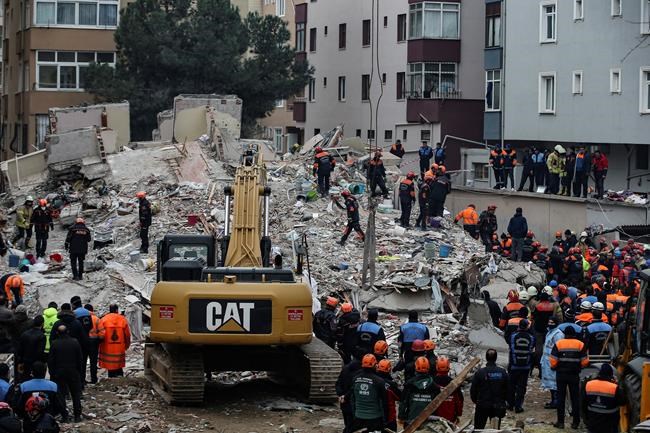 The Latest: Turkey building collapse death toll rises to 10 | iNFOnews.ca