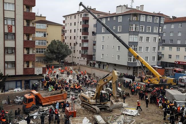 The Latest: Death toll in Turkish building collapse up to 18 | iNFOnews.ca