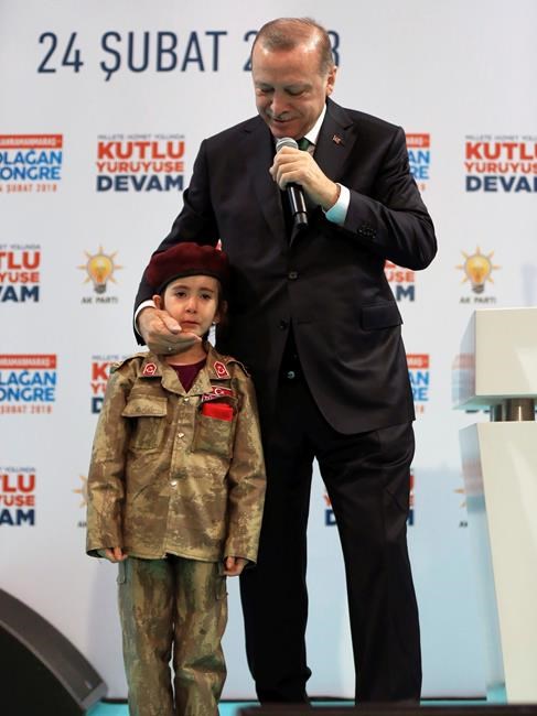 Erdogan criticized for speaking of martyrdom for small girl | iNFOnews.ca