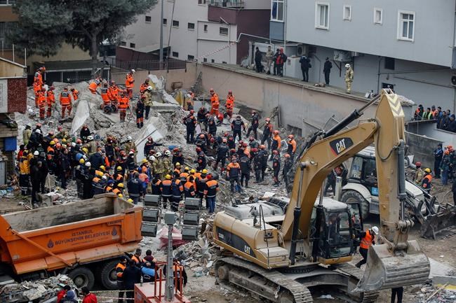 The Latest: Death toll in Istanbul building collapse now 15 | iNFOnews.ca