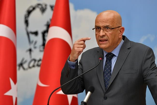 Turkey strips 3 legislators of seats, setting off protest | iNFOnews.ca