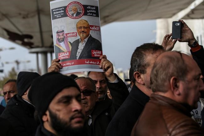 The Latest: US intel says prince ordered Khashoggi killing | iNFOnews.ca The Latest: US intel says prince ordered Khashoggi killing | iNFOnews.ca