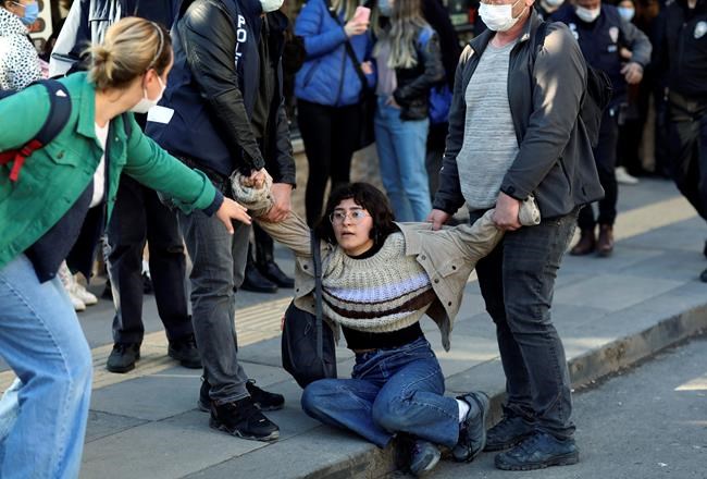 Turkish president takes action at protest-rocked university | iNFOnews.ca CP539785283