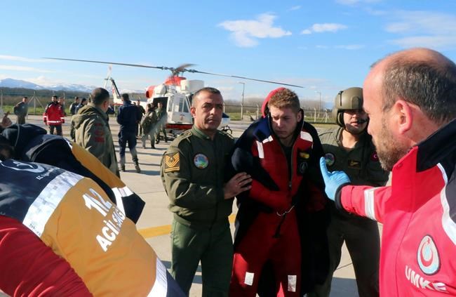 Cargo ship sinks off Turkey's Black Sea coast; 2 dead | iNFOnews.ca