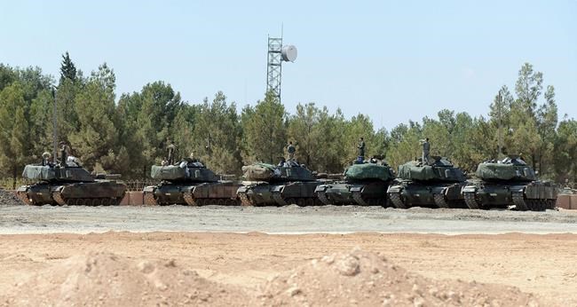 The Latest: Turkey says IS driven from Turkish-Syrian border | iNFOnews.ca