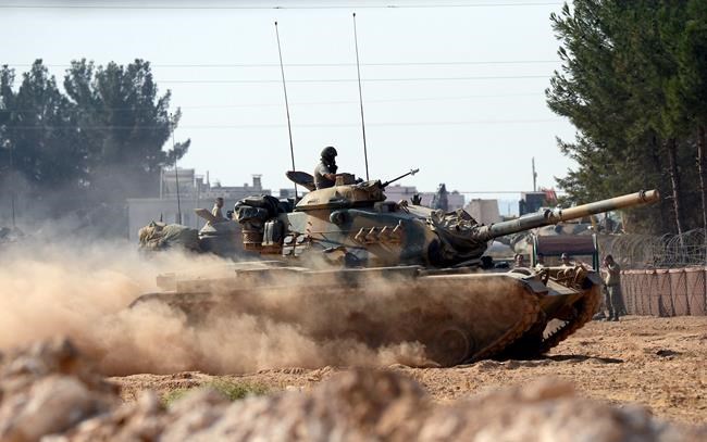 The Latest: Top Turkish official: no deal with Syrian Kurds | iNFOnews.ca