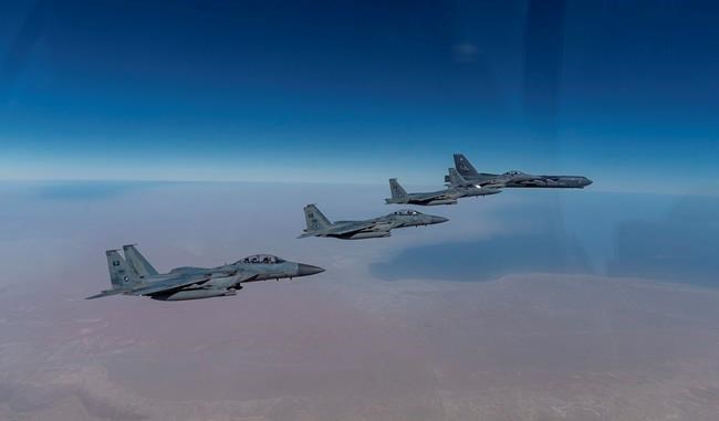 US B-52 bomber again flies over Mideast amid Iran tensions | iNFOnews.ca