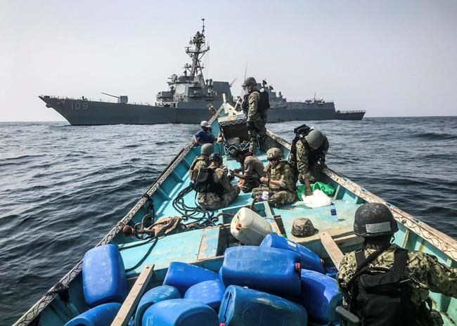 US Navy says over 2,500 assault rifles found in Gulf seizure | iNFOnews.ca