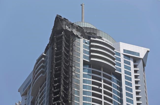 Fire put out at 87-story residential skyscraper in Dubai | iNFOnews.ca Fire put out at 87-story residential skyscraper in Dubai | iNFOnews.ca
