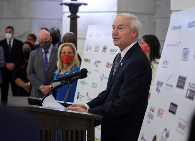 Arkansas governor, lawmakers unveil hate crimes proposal | iNFOnews.ca
