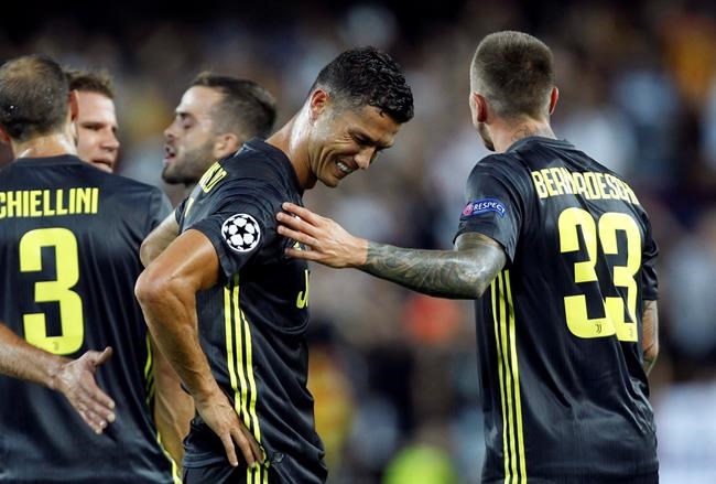 Ronaldo sent off in 1st Champions League game with Juventus | iNFOnews.ca