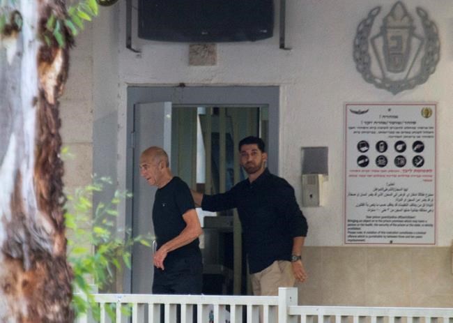 Israel's ex-PM Olmert released from prison | iNFOnews.ca