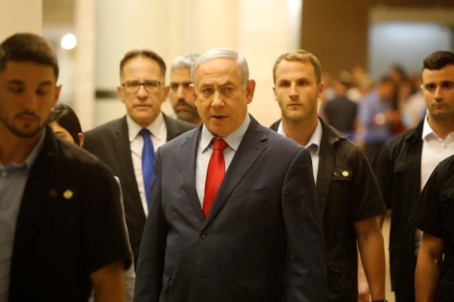 The Latest: Israeli parliament vote triggers early election | iNFOnews.ca The Latest: Israeli parliament vote triggers early election | iNFOnews.ca