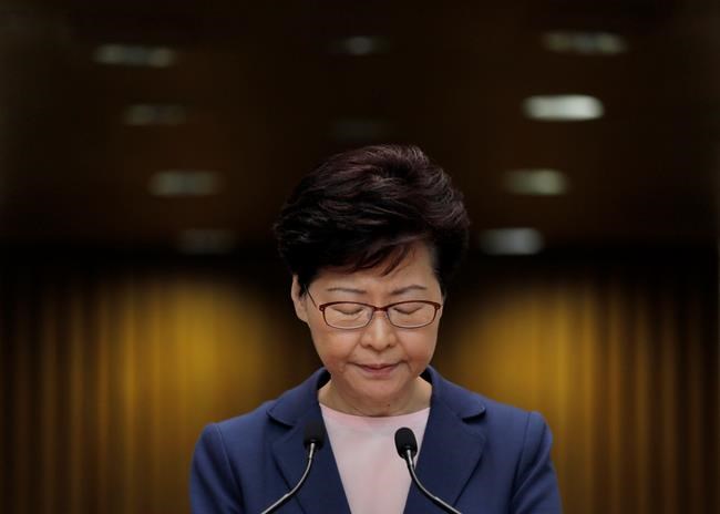 Hong Kong protesters march with mock coffin of city leader | iNFOnews.ca Hong Kong protesters march with mock coffin of city leader | iNFOnews.ca