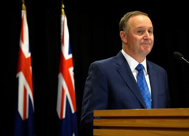 New Zealand Prime Minister John Key resigns after 8 years | iNFOnews.ca CP715043663