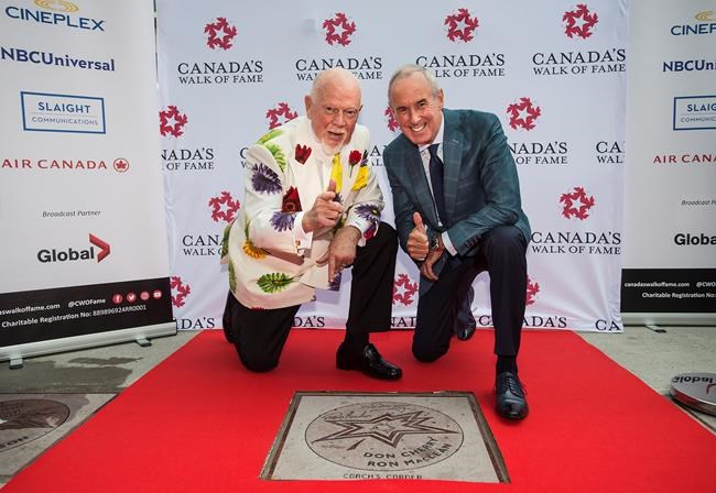 Hockey broadcasters Cherry and MacLean honoured with Canada's Walk of Fame star | iNFOnews.ca