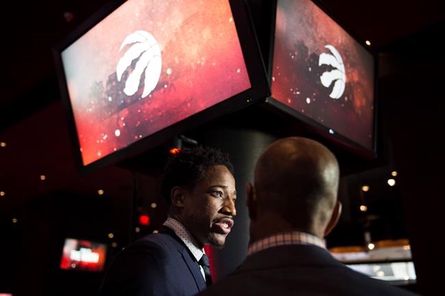 All-star shooting guard DeMar DeRozan on re-signing with Raptors: 'I am Toronto' | iNFOnews.ca