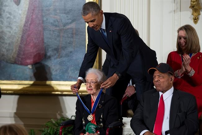 Pioneering black NASA mathematician Katherine Johnson dies | iNFOnews.ca Pioneering black NASA mathematician Katherine Johnson dies | iNFOnews.ca