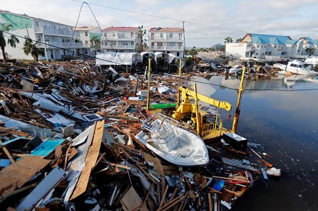 Hurricane Michael gets an upgrade to rare Category 5 status | iNFOnews.ca CP1669151430