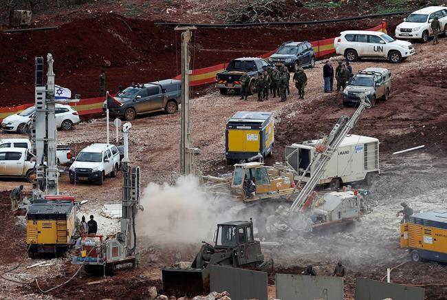 UN confirms 3rd Hezbollah tunnel at Lebanon-Israel frontier | iNFOnews.ca