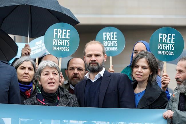 The Latest: Germany praises release of activist in Turkey | iNFOnews.ca