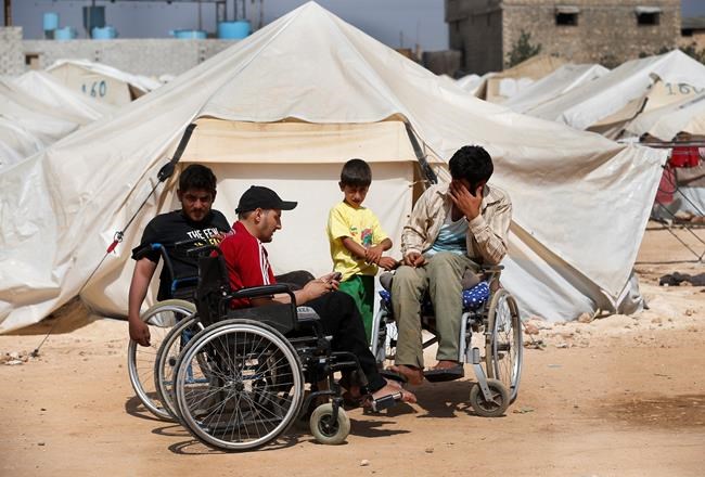 A Syrian family finds peace, even in squalid, crowded camp | iNFOnews.ca
