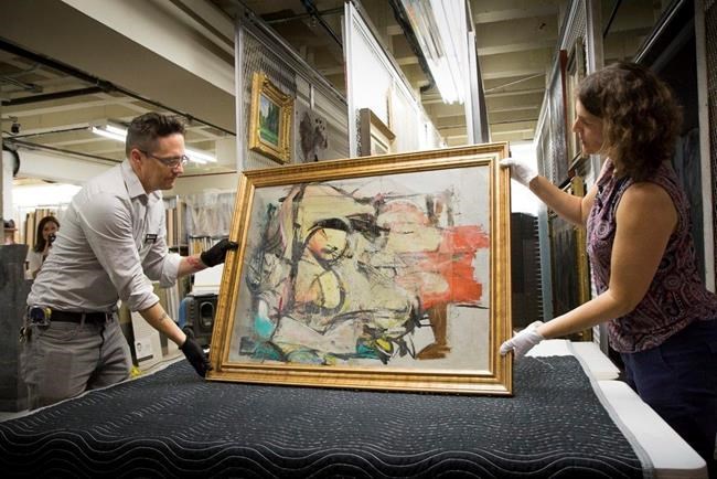 Recovered de Kooning painting back in the spotlight | iNFOnews.ca Recovered de Kooning painting back in the spotlight | iNFOnews.ca
