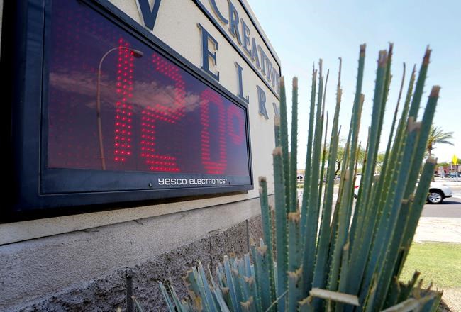 The Latest: Record-setting high temps around California | iNFOnews.ca