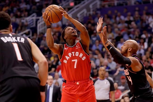 Raptors rally, snap three-game skid by beating Suns 123-114 | iNFOnews.ca Raptors rally, snap three-game skid by beating Suns 123-114 | iNFOnews.ca