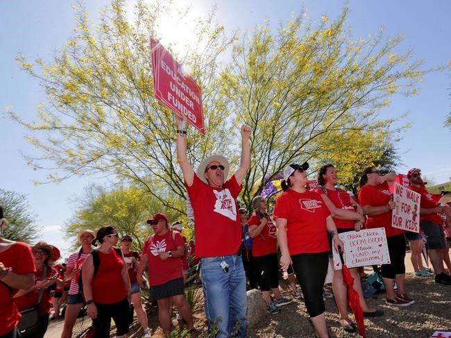 The Latest: Arizona teacher groups don't trust budget deal | iNFOnews.ca