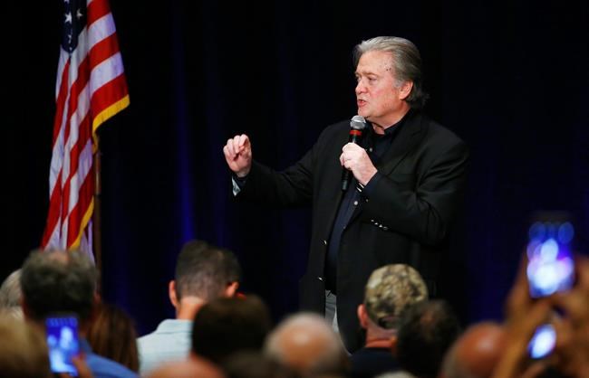 Bannon praises Flake opponent, slams Senate leader McConnell | iNFOnews.ca
