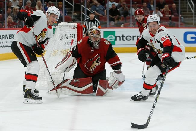 Stepan scores from own blue line, Coyotes beat Senators 5-1 | iNFOnews.ca Stepan scores from own blue line, Coyotes beat Senators 5-1 | iNFOnews.ca