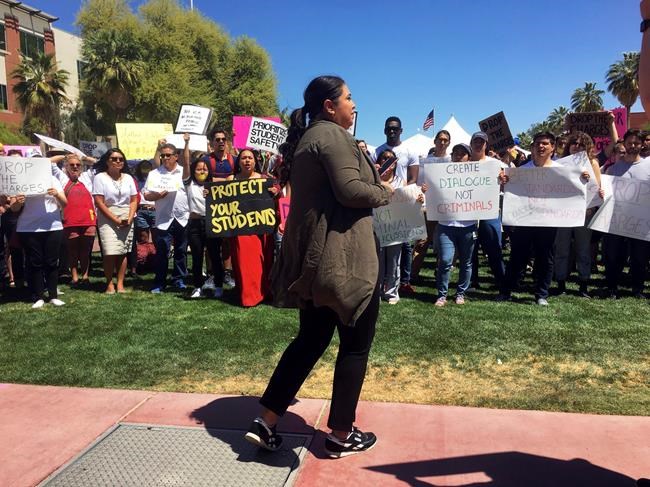 Case dismissed for 3 students who protested border agents | iNFOnews.ca