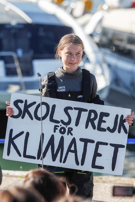 The Latest: Greta Thunberg ‘energized’ after Atlantic voyage | iNFOnews.ca The Latest: Greta Thunberg ‘energized’ after Atlantic voyage | iNFOnews.ca