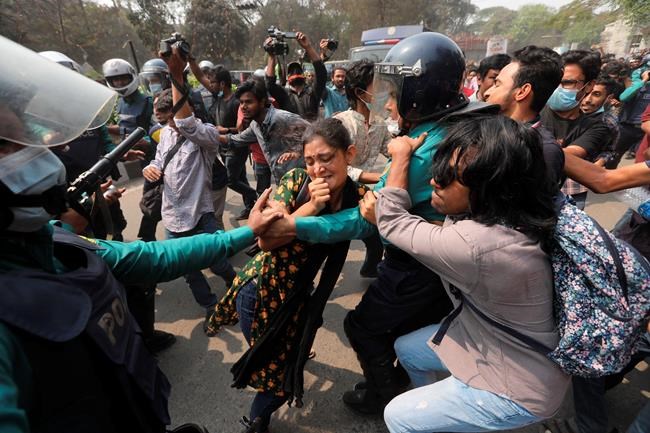 300 activists rally in Bangladesh to denounce prison death | iNFOnews.ca CP253234160