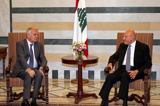 French FM: Paris will help Lebanon end political stalemate | iNFOnews.ca